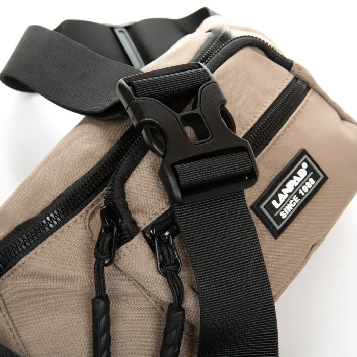 Сумка Мужская На пояс нейлон Lanpad 83043 khaki
