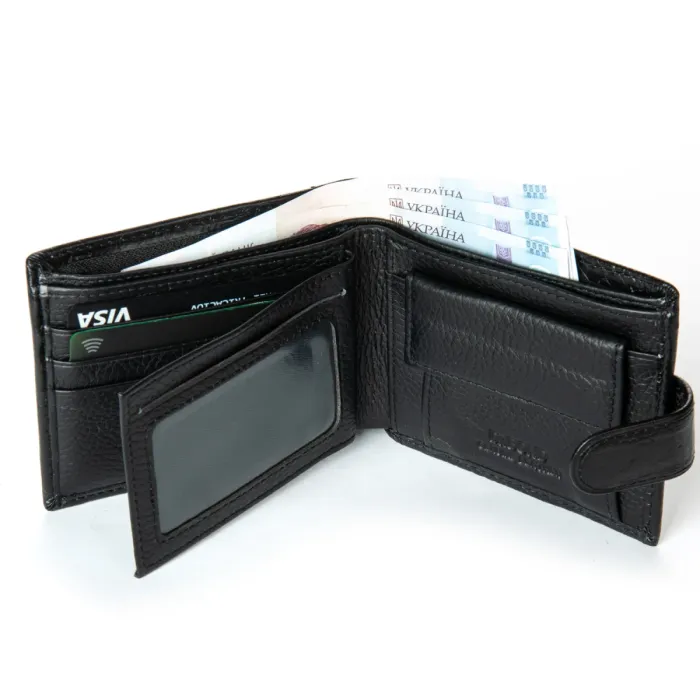 Кошелек Classic Мужской croco кожа DR. BOND M3CR1 black