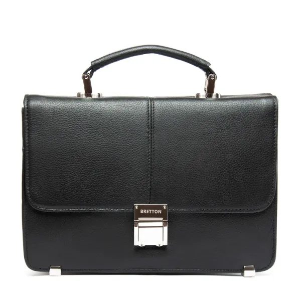 Сумка Мужская Барсетка кожа BRETTON 9505-8 black
