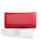 Кошелек BR Женский кожа DR. BOND W501-4 red-black