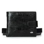 Кошелек Classic Мужской croco кожа DR. BOND M3CR2 black
