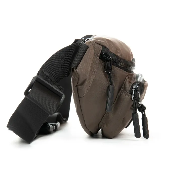 Сумка Мужская На пояс нейлон Lanpad 83043 brown