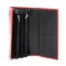 Кошелек BR Женский кожа DR. BOND W501-4 red-black