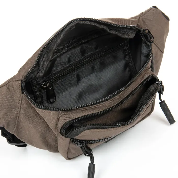 Сумка Мужская На пояс нейлон Lanpad 83043 brown