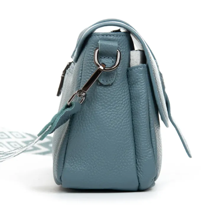 Сумка Женская Классическая кожа ALEX RAI 99106 l.blue