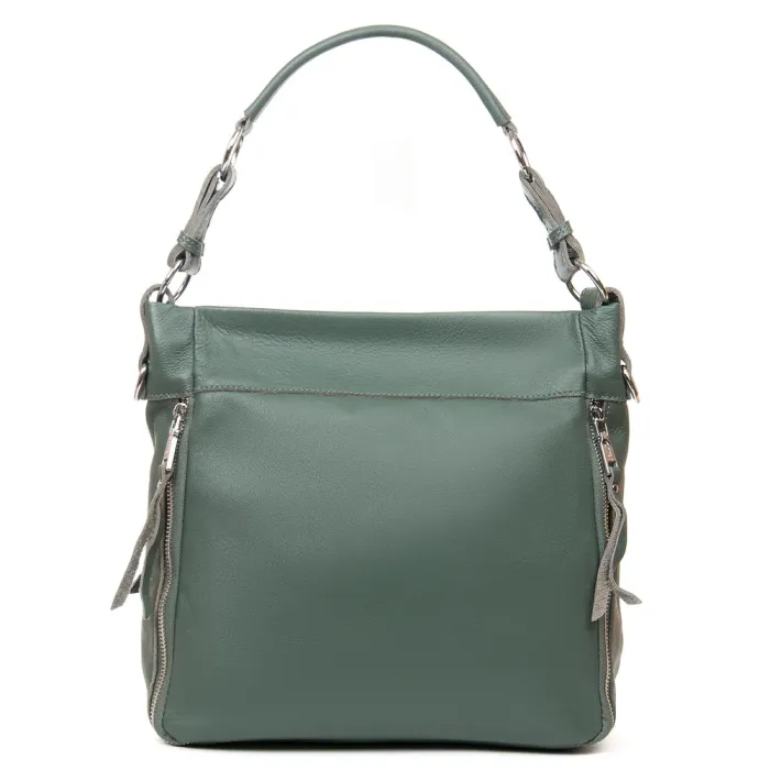 Сумка Женская Классическая кожа ALEX RAI 8779-9 green