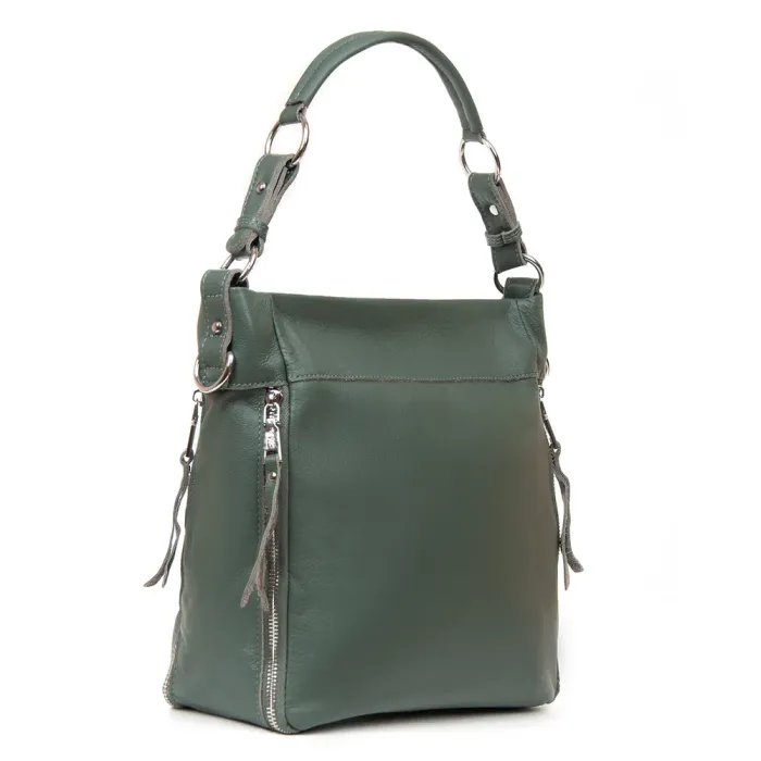 Сумка Женская Классическая кожа ALEX RAI 8779-9 green