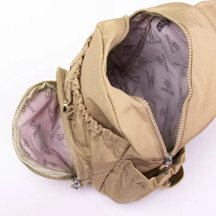 Сумка Женская Текстиль полиамид Jielshi 9381 mocha