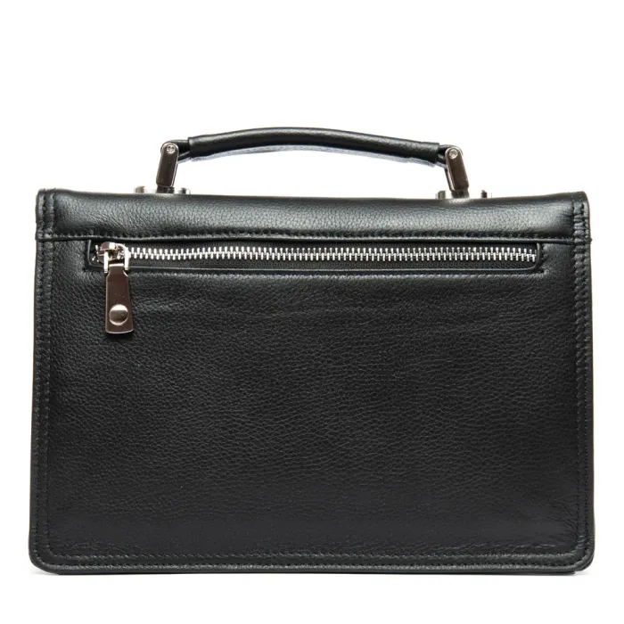 Сумка Мужская Барсетка кожа BRETTON 9377-3 black