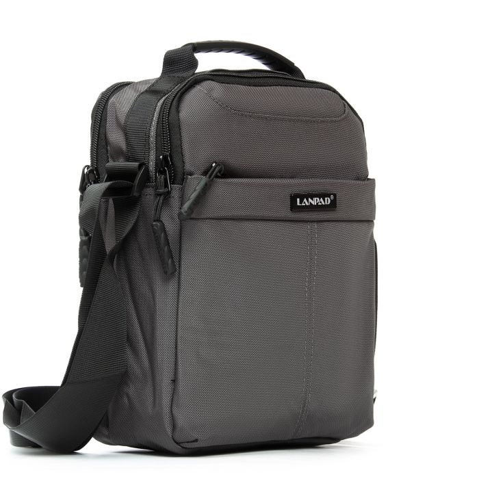 Сумка Мужская Планшет нейлон Lanpad A0935 gray
