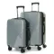 Дорожная Чемодан 2/1 ABS-пластик FASHION 804 silver