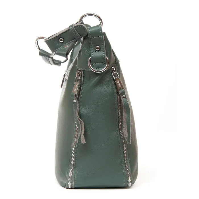 Сумка Женская Классическая кожа ALEX RAI 8779-9 green