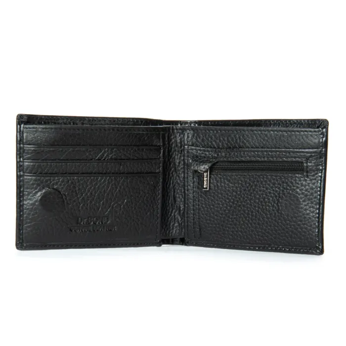 Кошелек Classic Мужской croco кожа DR. BOND MSM-1CR1 black