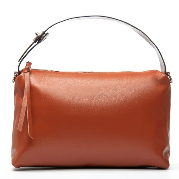 Сумка Женская Классическая кожа ALEX RAI 91377 camel