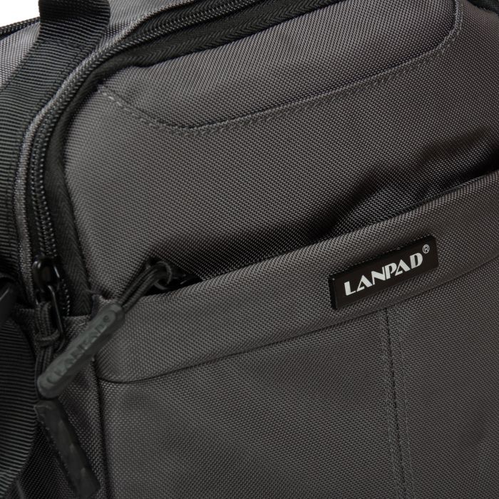 Сумка Мужская Планшет нейлон Lanpad A0935 gray