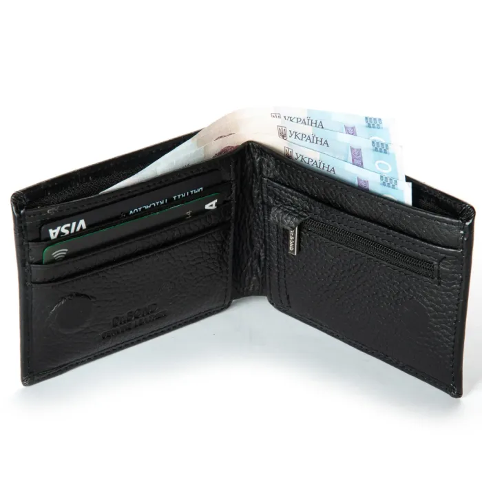 Кошелек Classic Мужской croco кожа DR. BOND MSM-1CR1 black