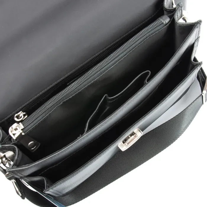 Сумка Мужская Барсетка кожа BRETTON 9377-3 black