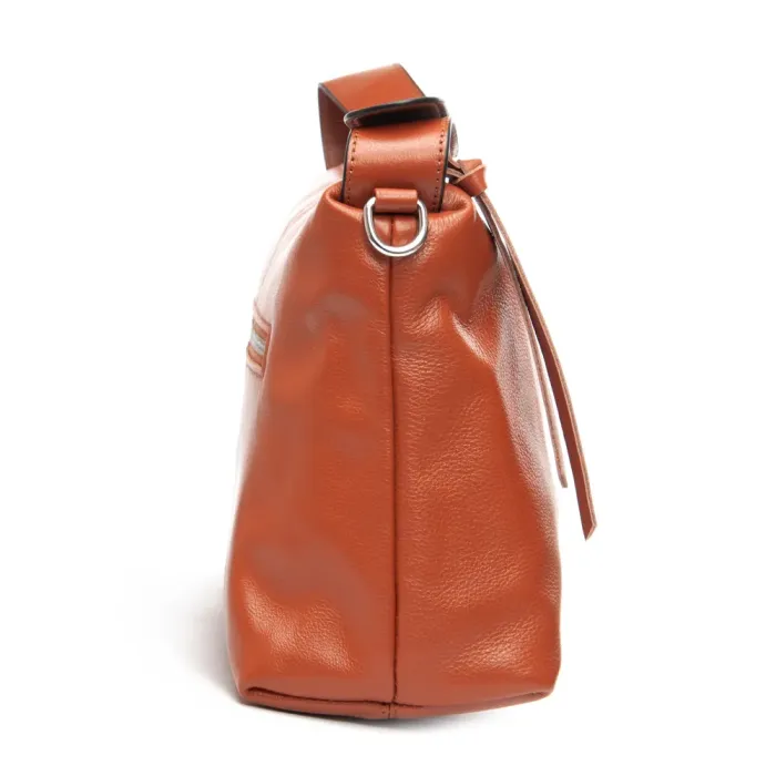 Сумка Женская Классическая кожа ALEX RAI 91377 camel