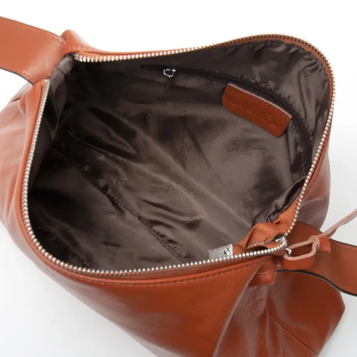 Сумка Женская Классическая кожа ALEX RAI 91377 camel