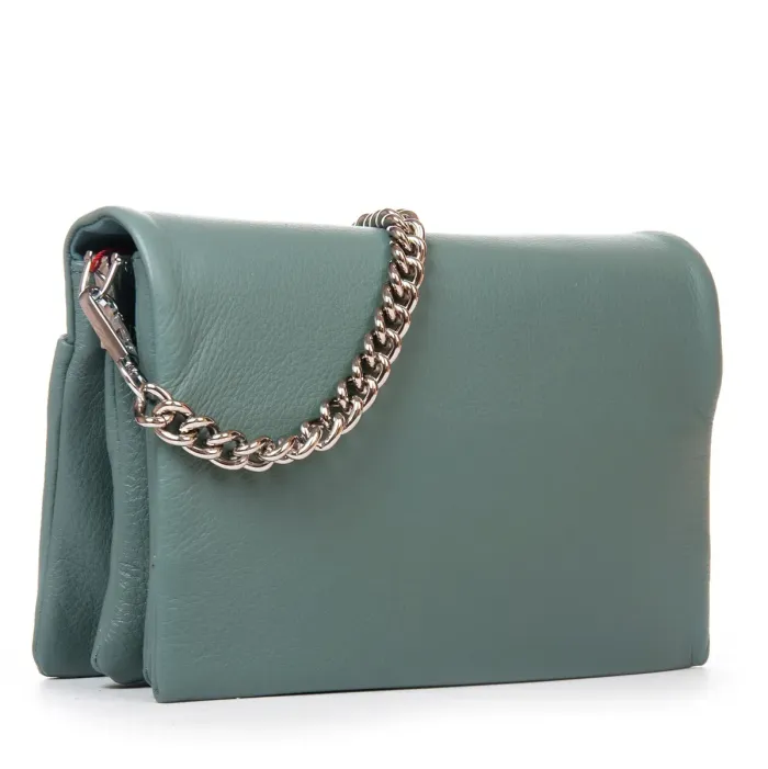 Сумка жіноча Класична шкіра ALEX RAI 2039-9 l-green