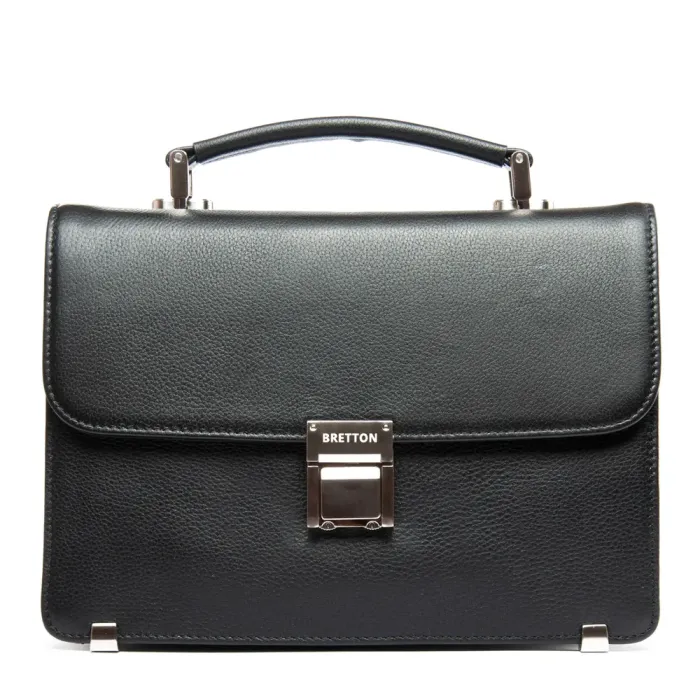 Сумка Мужская Барсетка кожа BRETTON 4006-8 black