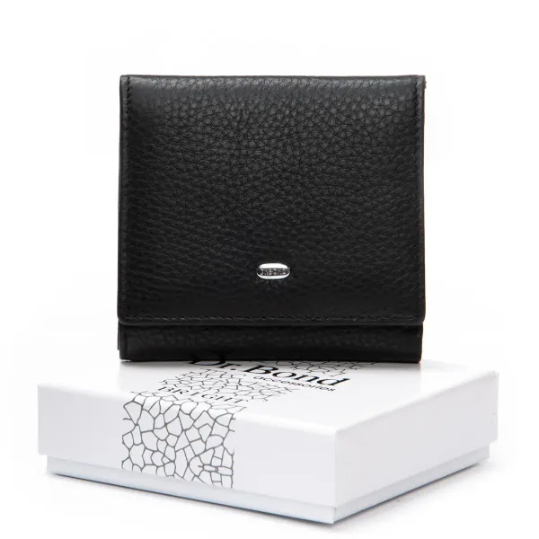 Кошелек Bright Женский кожа DR. BOND WS-219 black