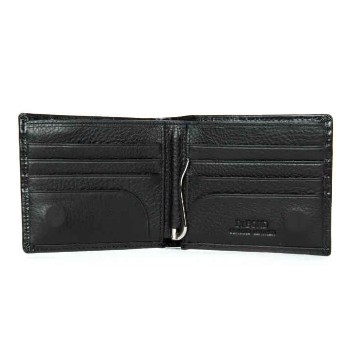 Кошелек Classic Мужской croco кожа DR. BOND MSM-3CR1 black