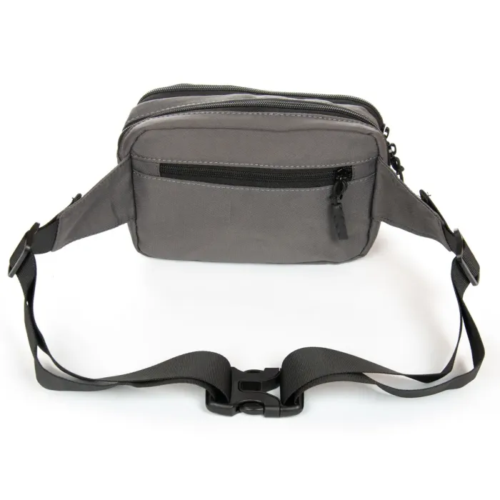 Сумка Мужская На пояс нейлон Lanpad A63749 grey