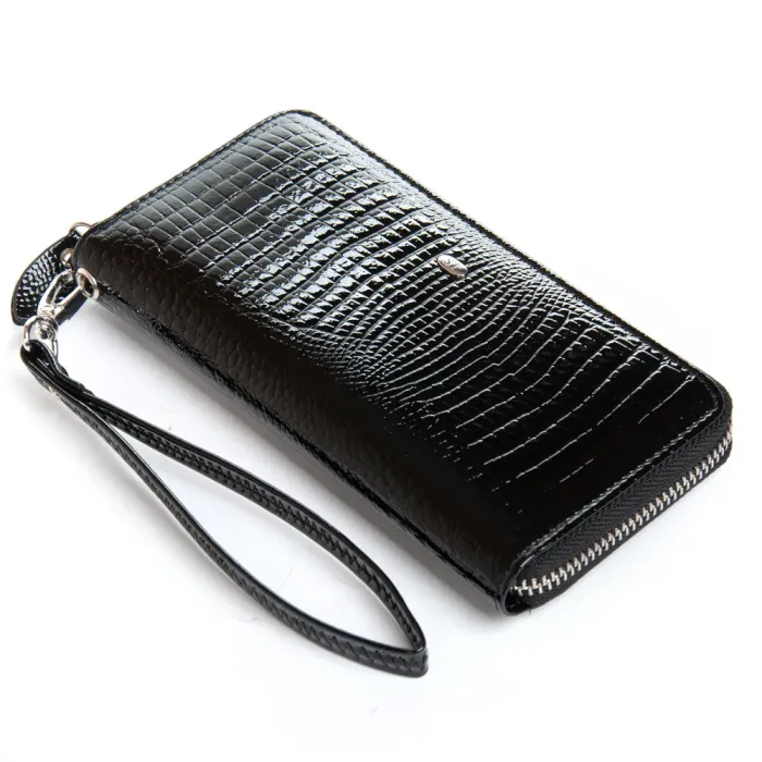 Кошелек LR Женский кожа-лак SERGIO TORRETTI FEW38 black