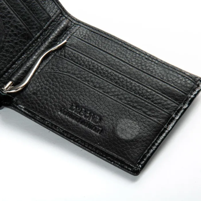 Кошелек Classic Мужской croco кожа DR. BOND MSM-3CR1 black