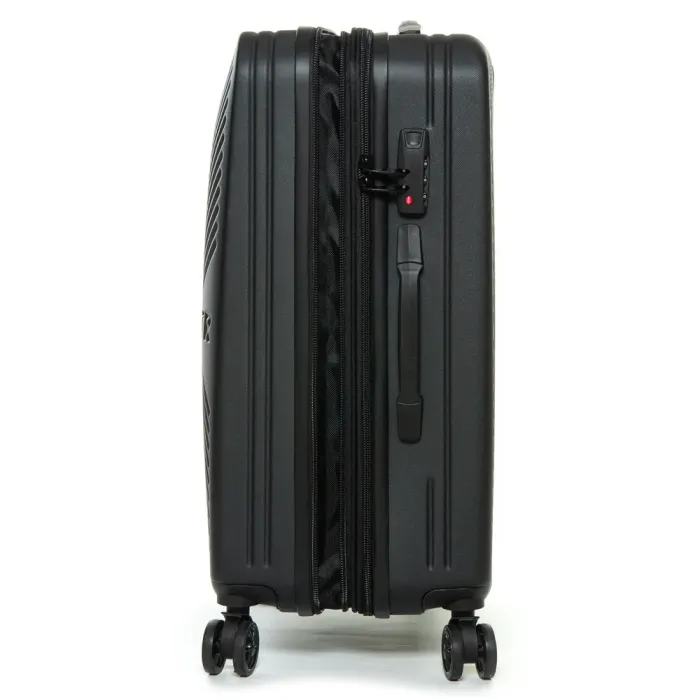 Дорожная Чемодан 2/1 ABS-пластик FASHION 804 black