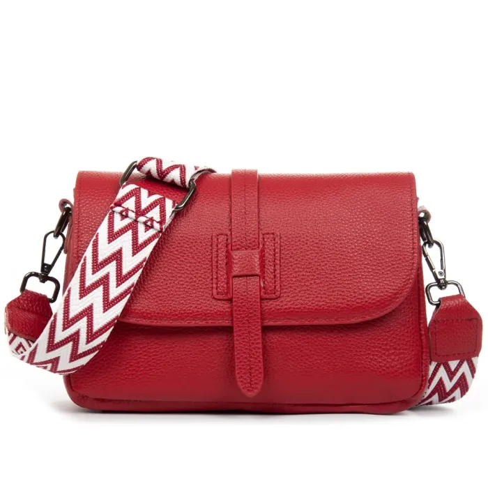 Сумка Женская Классическая кожа ALEX RAI 99106 red