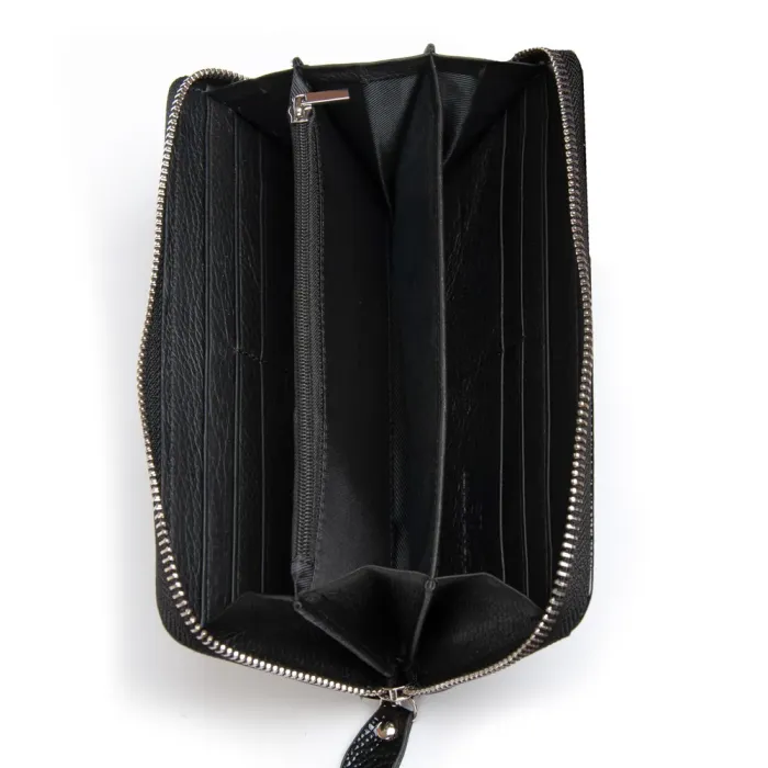 Кошелек LR Женский кожа-лак SERGIO TORRETTI FEW38 black