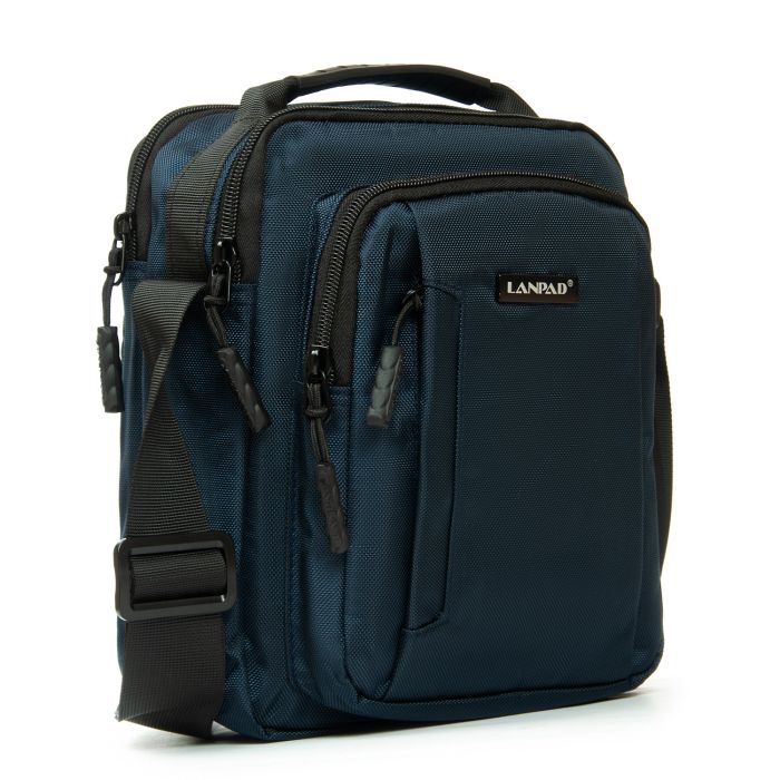 Сумка Мужская Планшет нейлон Lanpad 25019 blue