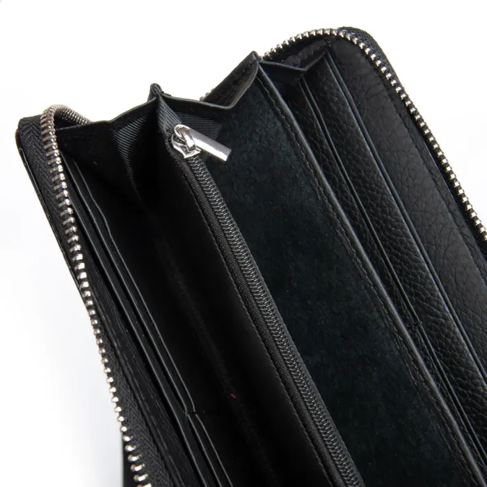 Кошелек LR Женский кожа-лак SERGIO TORRETTI FEW38 black