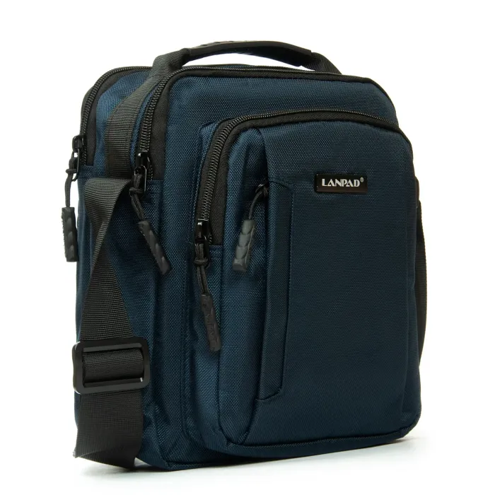 Сумка Мужская Планшет нейлон Lanpad 25019 blue