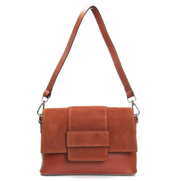 Сумка Женская Классическая замш ALEX RAI 1563 camel