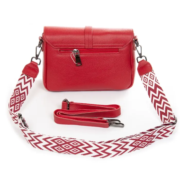 Сумка Женская Классическая кожа ALEX RAI 99106 red