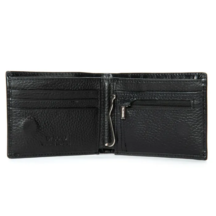 Кошелек Classic Мужской croco кожа DR. BOND MSM-8CR1 black