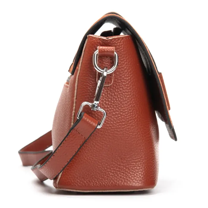 Сумка Женская Классическая замш ALEX RAI 1563 camel