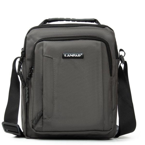 Сумка Мужская Планшет нейлон Lanpad 25019 gray