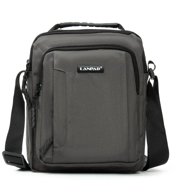 Сумка Мужская Планшет нейлон Lanpad 25019 gray
