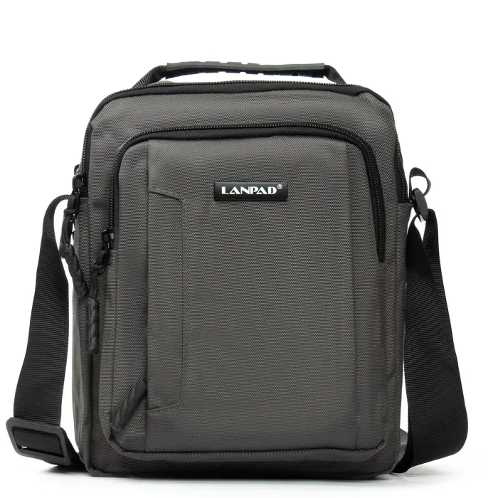 Сумка Мужская Планшет нейлон Lanpad 25019 gray