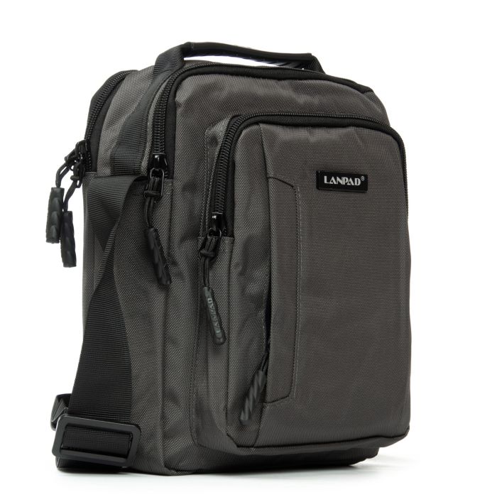 Сумка Мужская Планшет нейлон Lanpad 25019 gray
