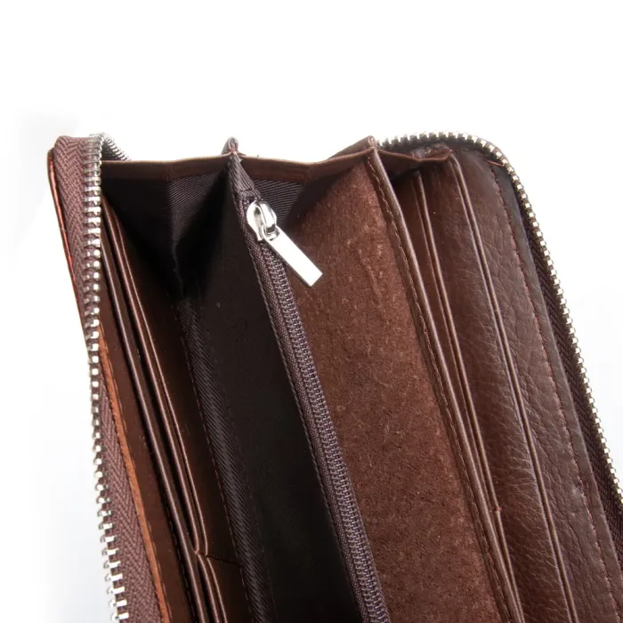 Кошелек LR Женский кожа-лак SERGIO TORRETTI FEW38 brown