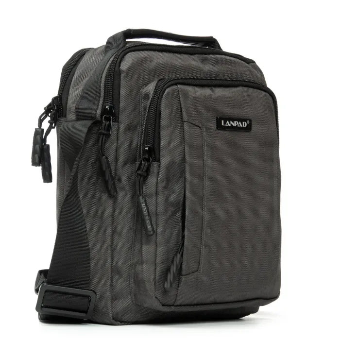 Сумка Мужская Планшет нейлон Lanpad 25019 gray
