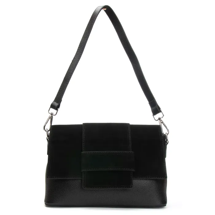 Сумка Женская Классическая замш ALEX RAI 1563 black