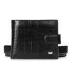 Кошелек Classic Мужской croco кожа DR. BOND M13-1CR1 black