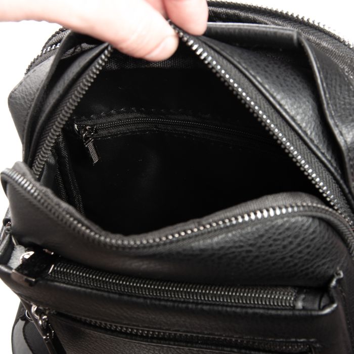 Сумка Мужская Планшет иск-кожа LUXEVA 3009-1 black