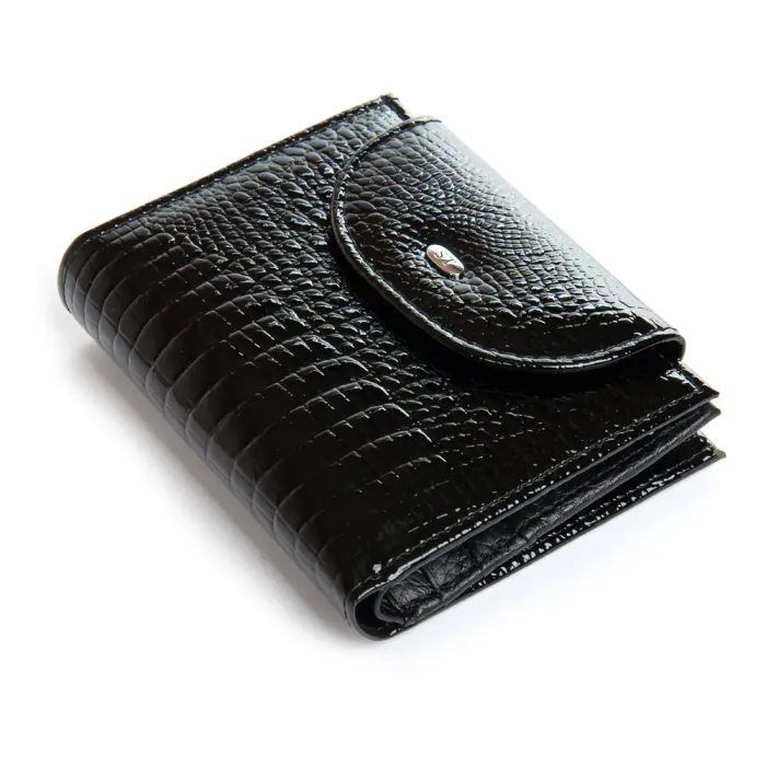 Кошелек LR Женский кожа-лак SERGIO TORRETTI FEW44-1 black